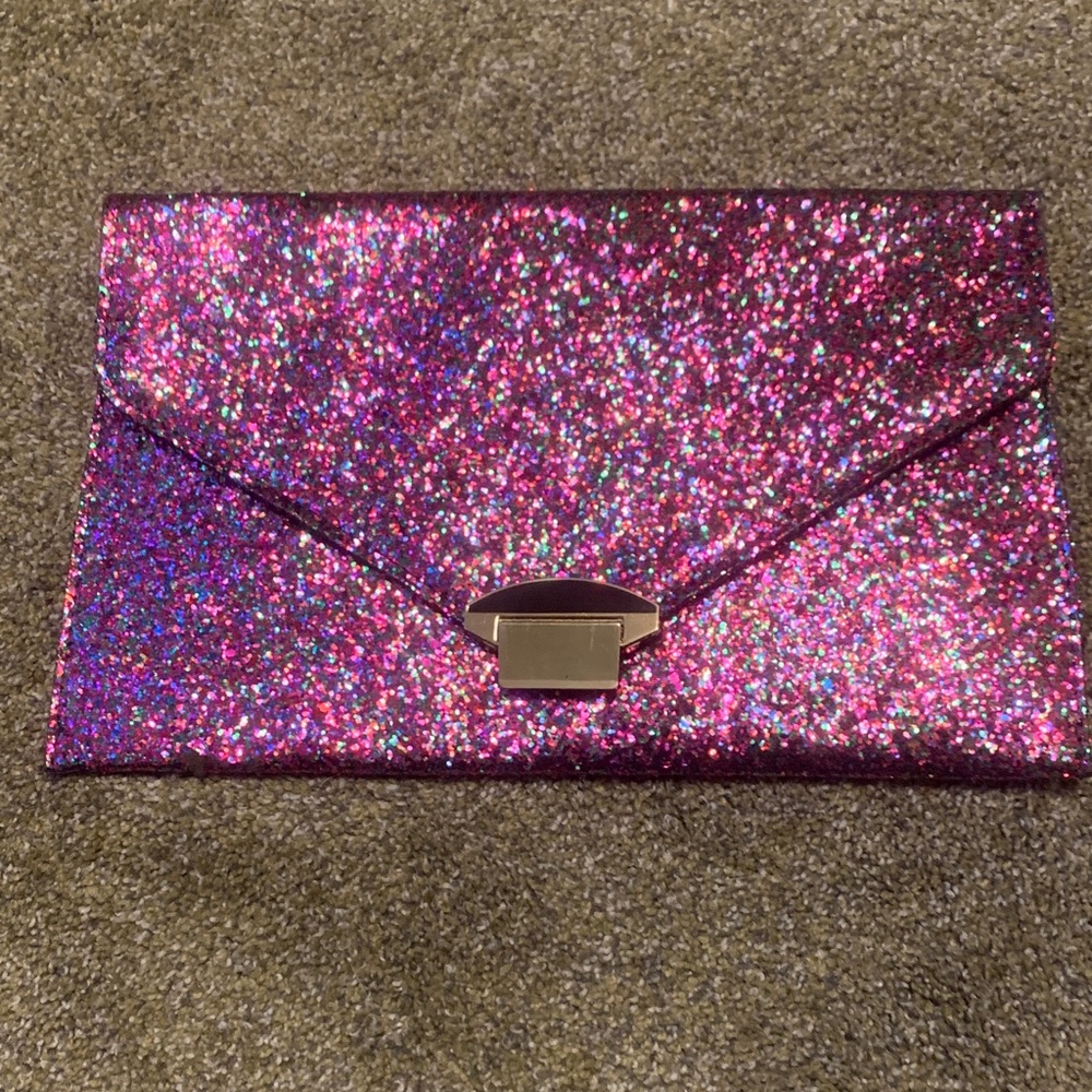 Glittering Pink Clutch